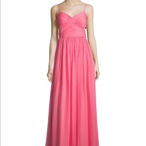 WORN ONCE Aidan Mattox Chiffon Gown